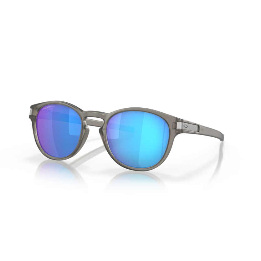 Oakley Latch - Matte Grey Ink w/ Prizm Sapphire Polarized