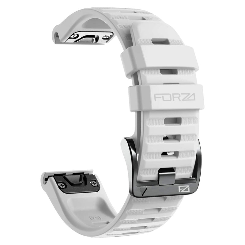 FORZA Elite 26mm Easy Fit Watch Strap - White