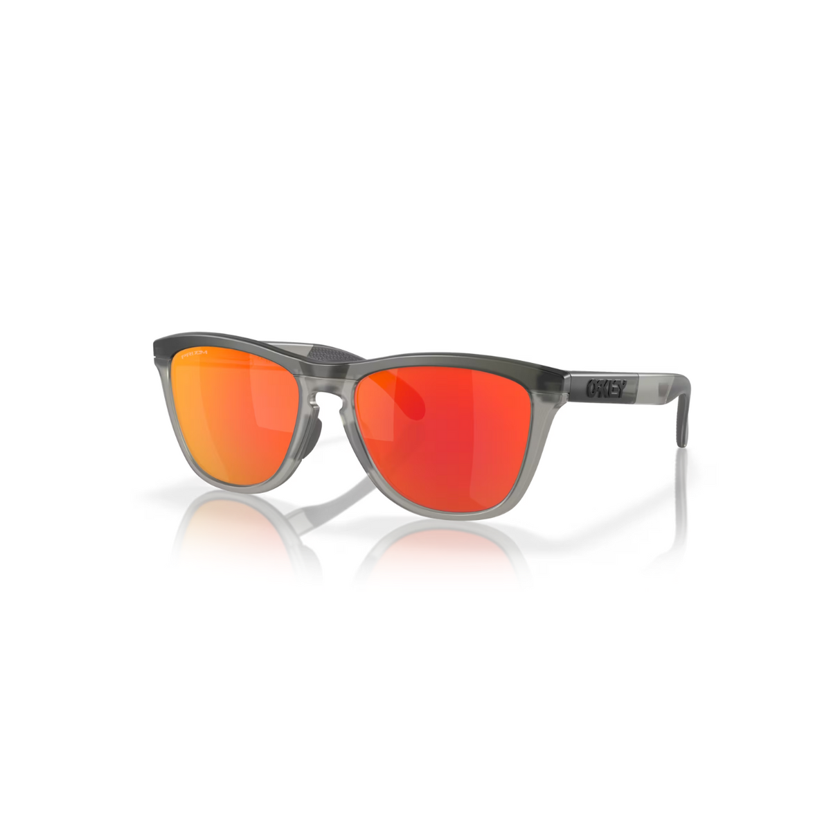 Oakley Frogskins Range - Matte Grey Smoke/Grey Ink w/ Prizm Ruby