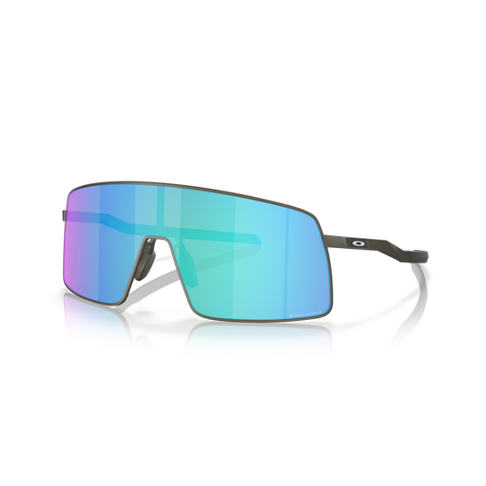 Oakley Sutro Ti - Satin Lead w/ Prizm Sapphire