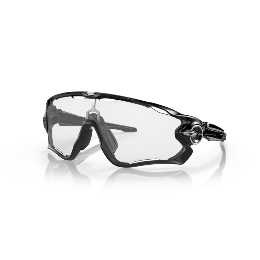 Oakley Jawbreaker - POLISHED BLACK CLEAR TO BLACK PHOTOCHROMIC