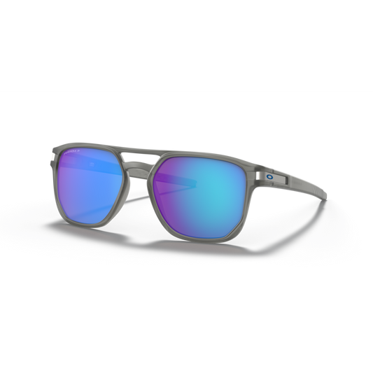 Oakley Latch Beta - Matte Grey w/ Prizm Sapphire Polarized