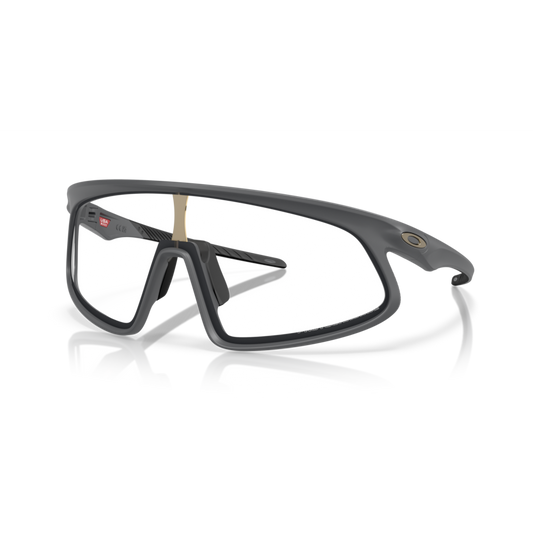 Oakley RSLV - Matte Carbon w/ Clear to Black Iridium Photochromic