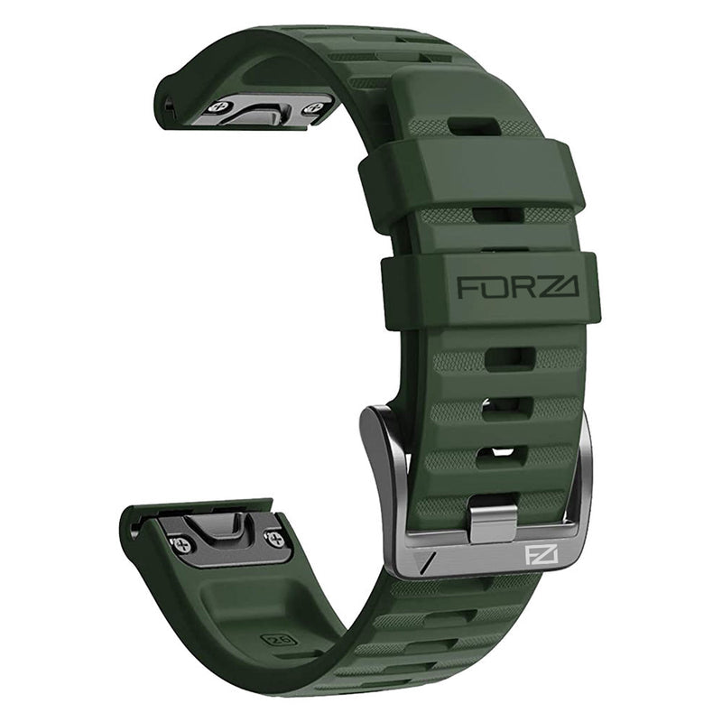 FORZA Elite 26mm Easy Fit Watch Strap - Army Green