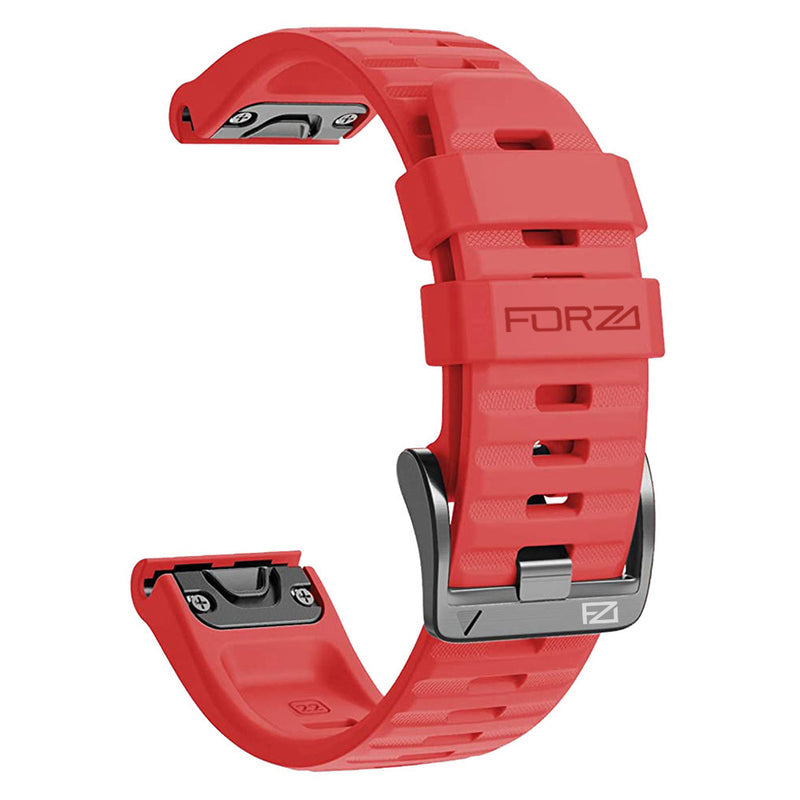 FORZA Elite 22mm Easyfit Watch Strap - Red