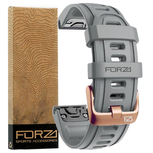 FORZA Elite 20mm Quick Release Strap with Rose Gold Buckle - Crayon (Gold Buckle)