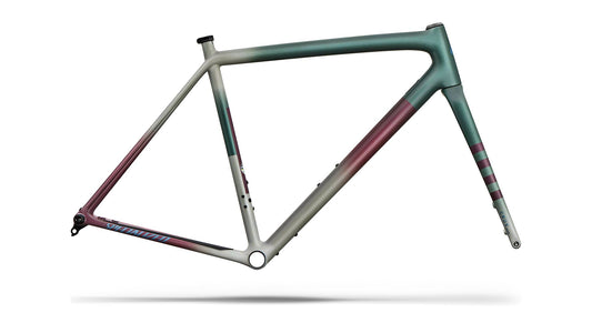 Crux Frameset - FACT 10r Carbon - Dolomite/Fjord Metallic/Quartz Metallic/Glacial Metallic