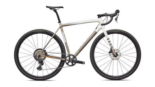 Crux Comp - Shimano GRX - Dune White/Sandstone Metallic/Desert Metallic/Orange Zest