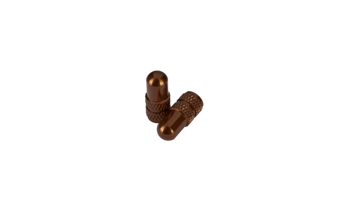 Deity Valve Caps - Bronze