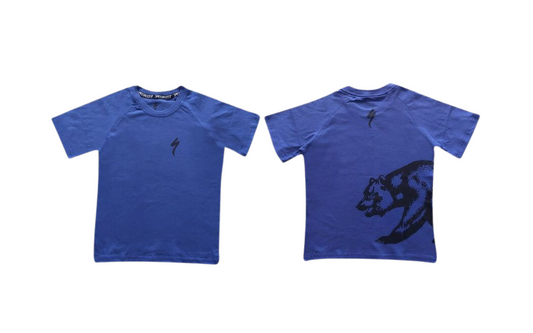 Kids Raglan Tee - Snorkel Blue