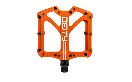 Deity Bladerunner Flat Pedals - Orange