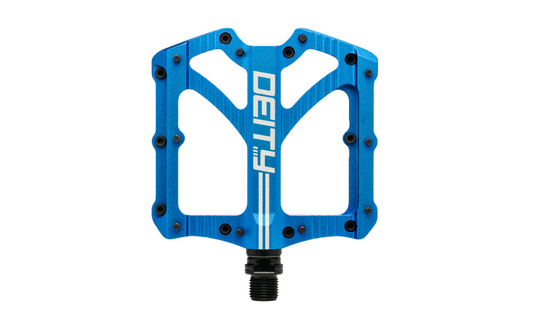 Deity Bladerunner Flat Pedals - Blue