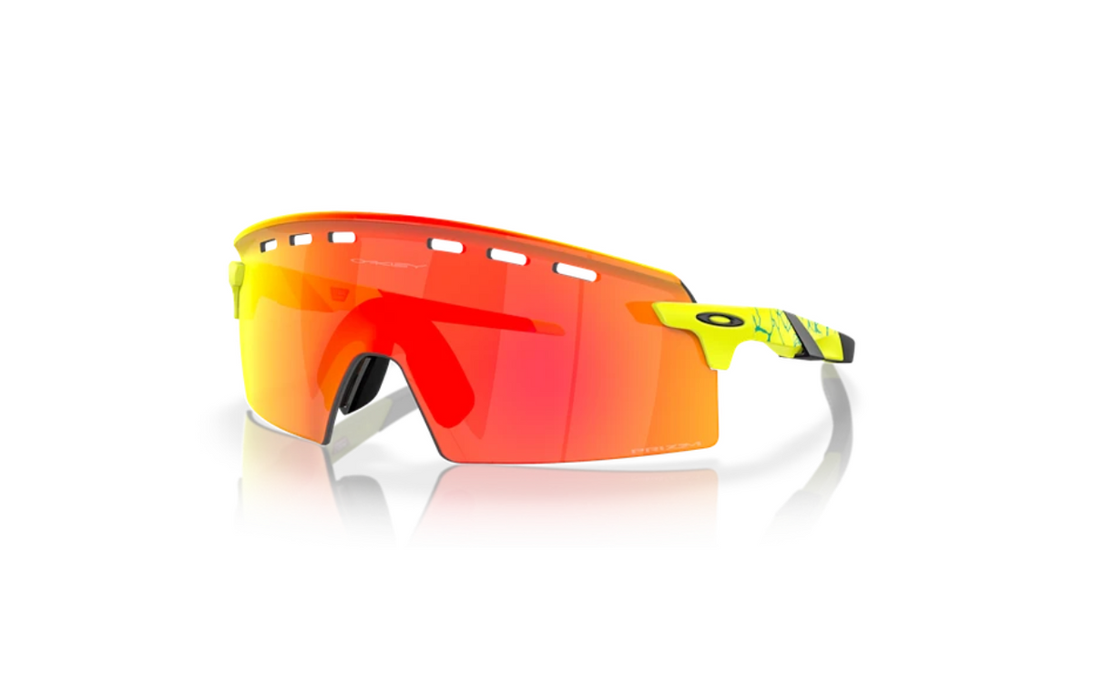 Oakley Encoder Strike - Tennis Ball Yellow w/ Prizm Ruby