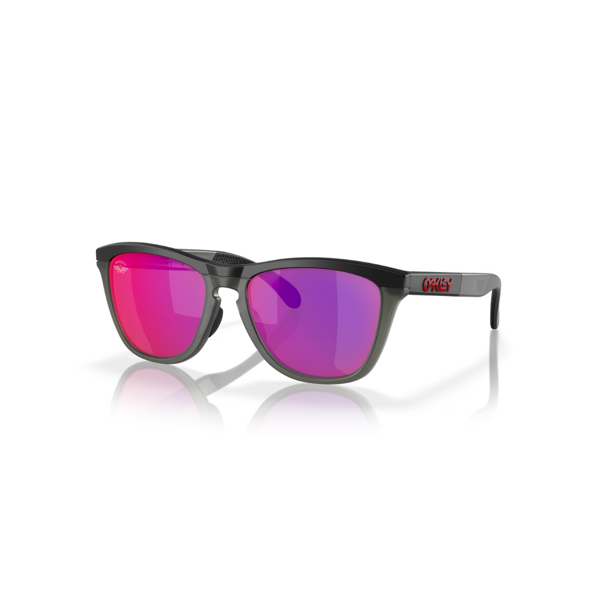 Oakley Frogskins Range - Maverick Vinales Matte Black w/ Matte Grey Smoke