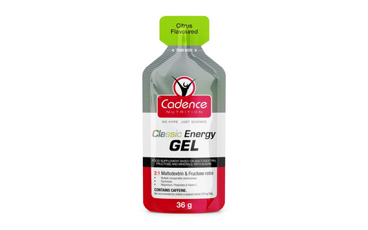 Cadence Classic Energy Gel Citrus