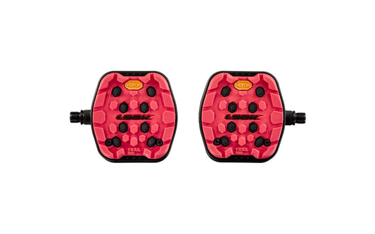 Look Trail Grip Flat Pedal - Red